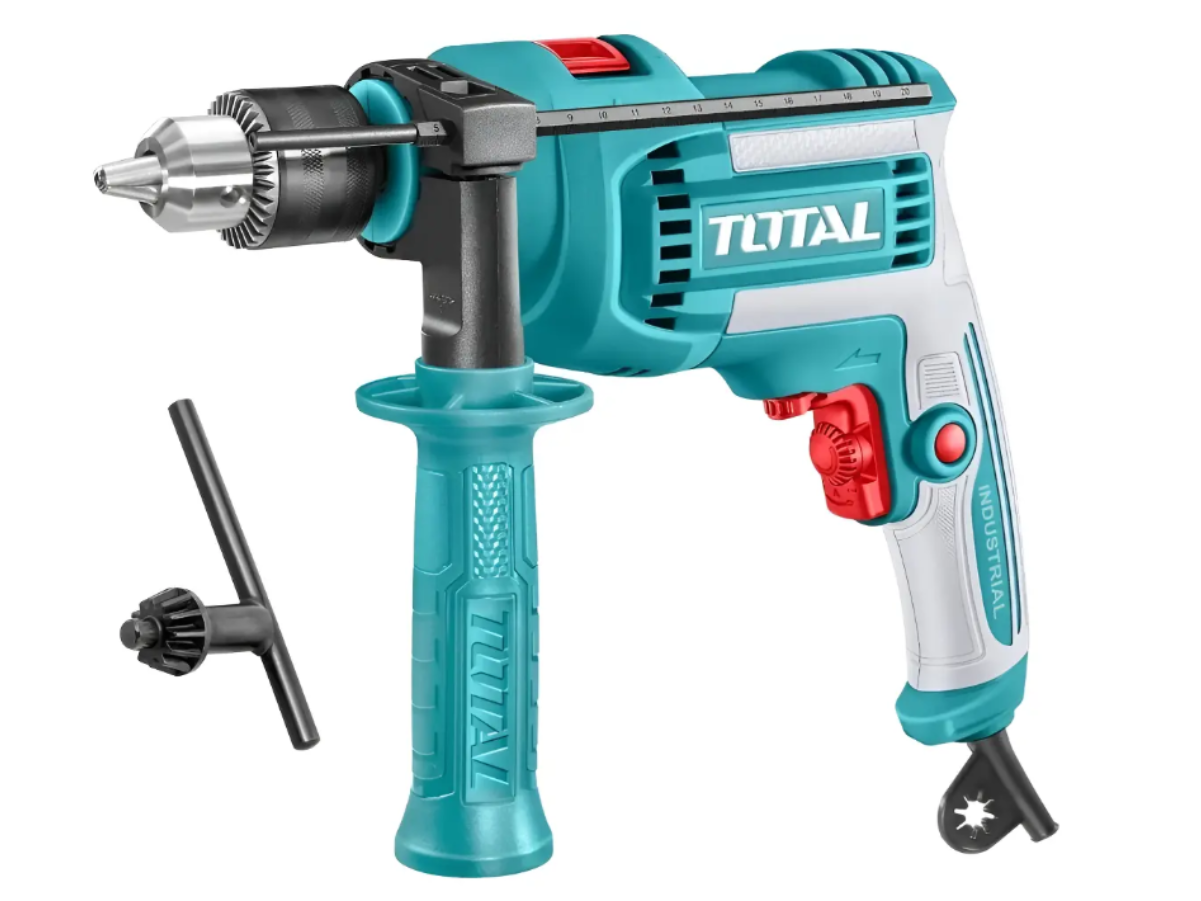 Taladro Atornillador Percutor Impacto 750w 13mm Reversible