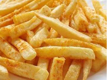 Papas con cheddar