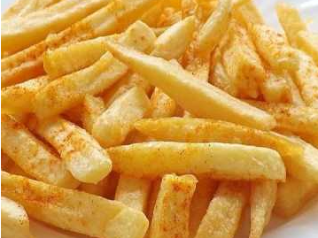 Papas con Salsa 4 Quesos