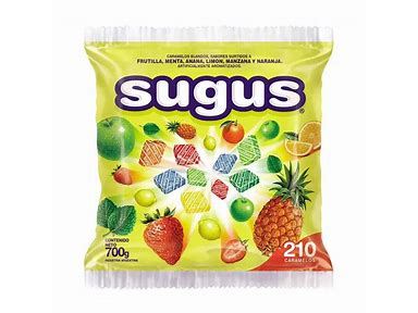 SUGUS MASTICABLE SURTIDO
