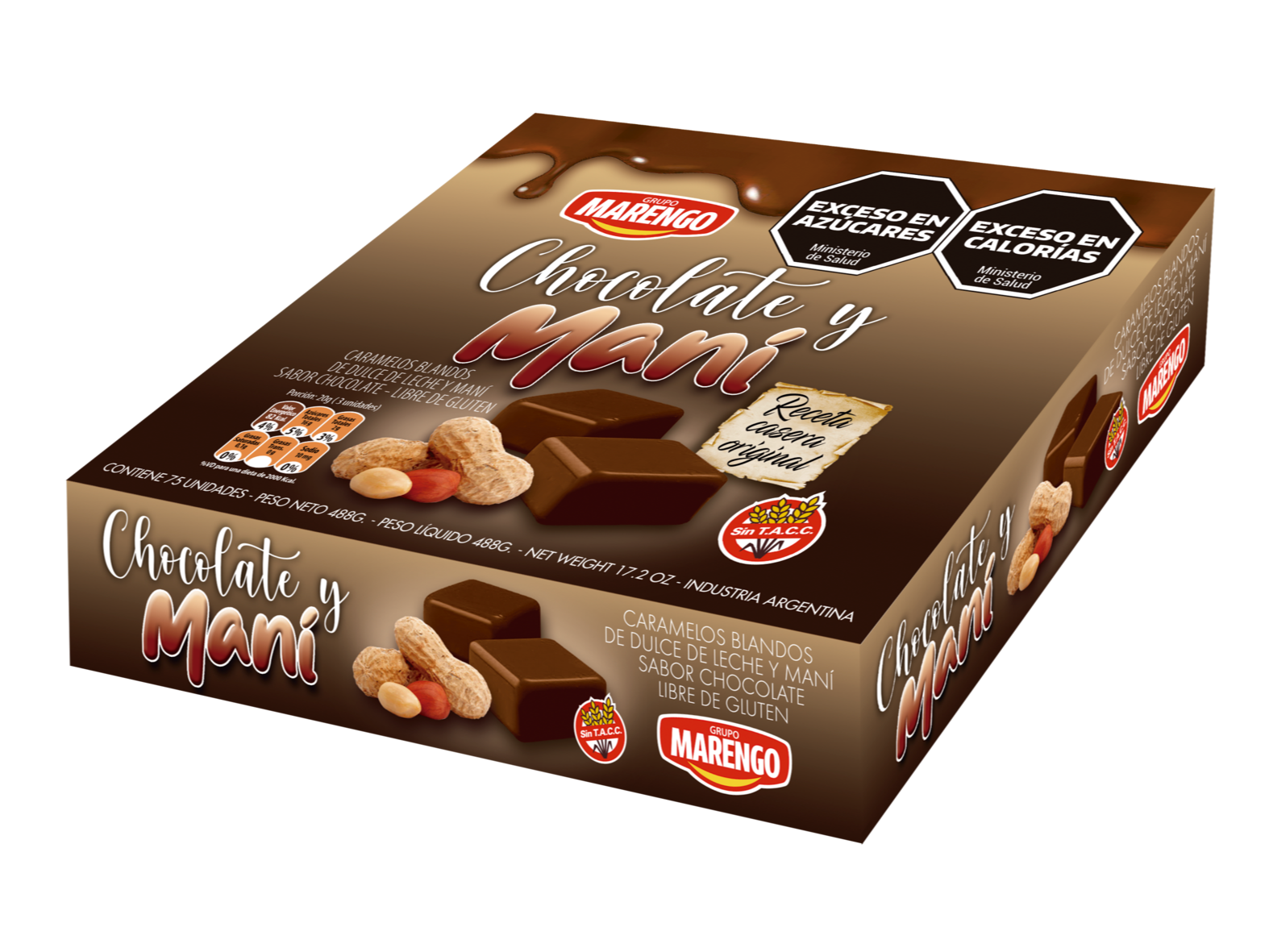 CARAMELO CHOCOMANI MARENGO
