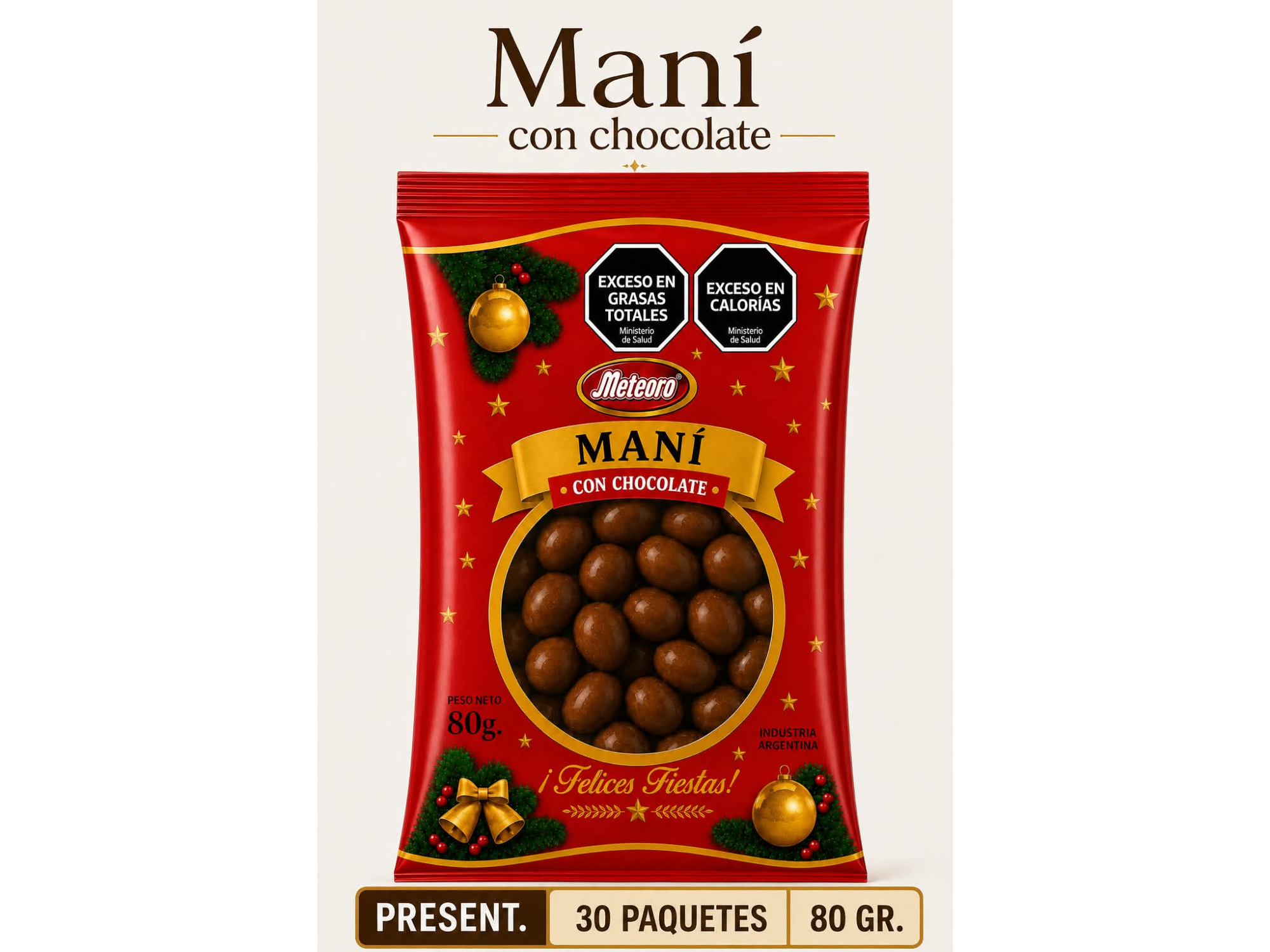 MANI CON CHOCOLATE METEORO