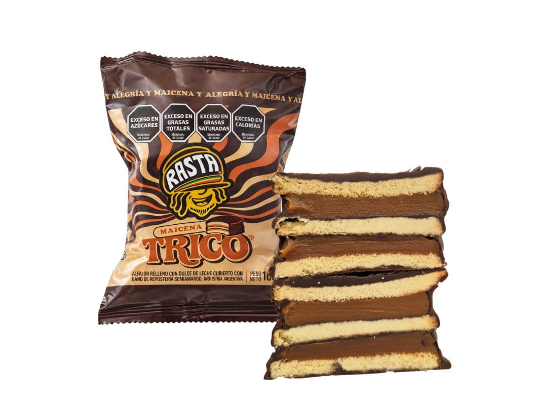 ALFAJOR RASTA TRICO DULCE DE LECHE