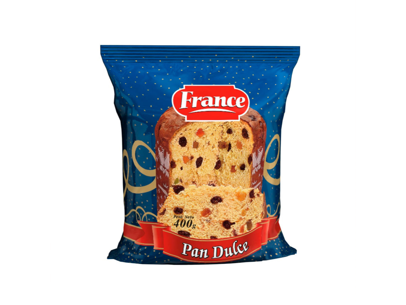 PAN DULCE FRANCE CON FRUTA