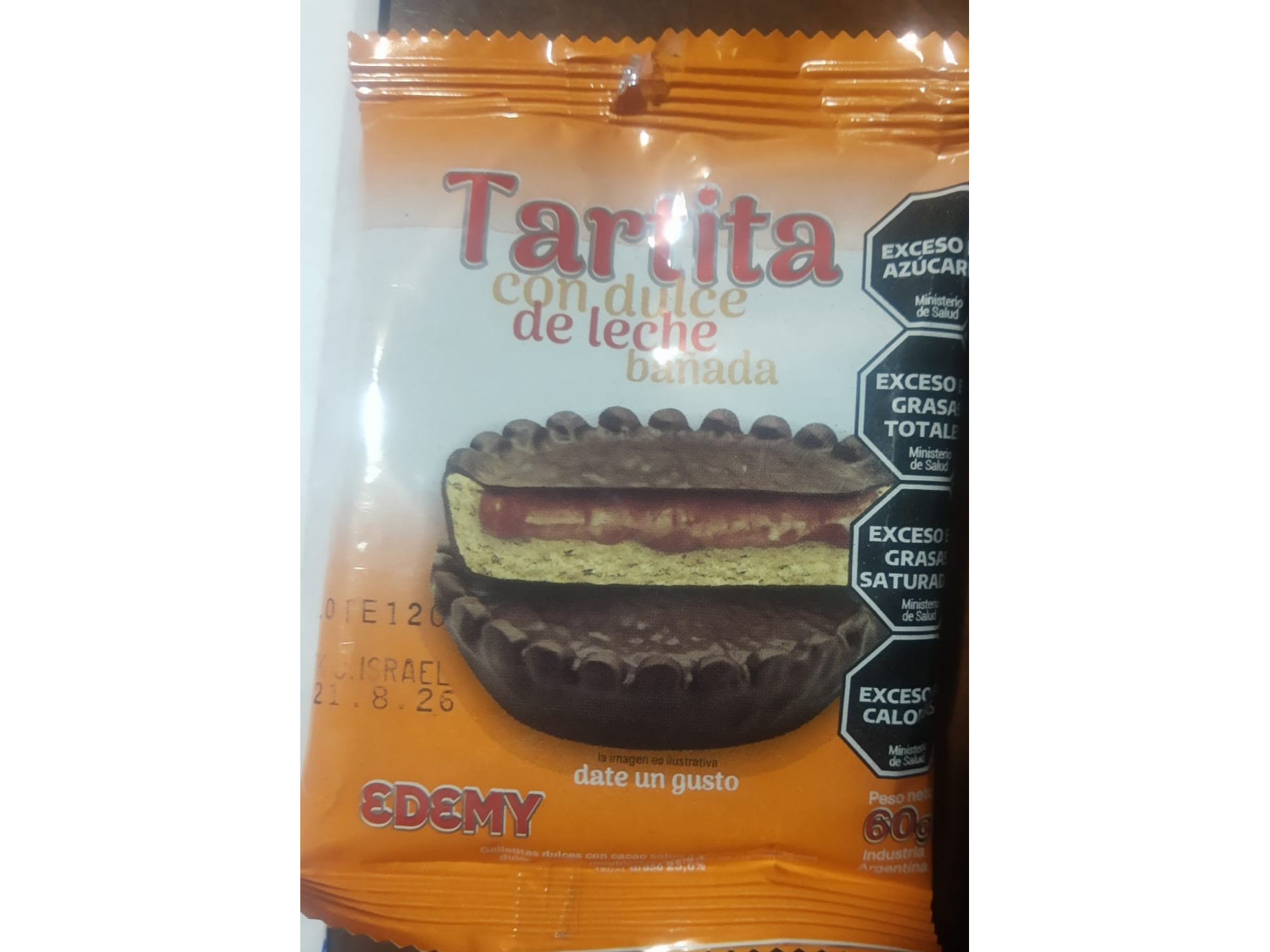 TARTITAS DE DULCE DE LECHE BAÑADAS
