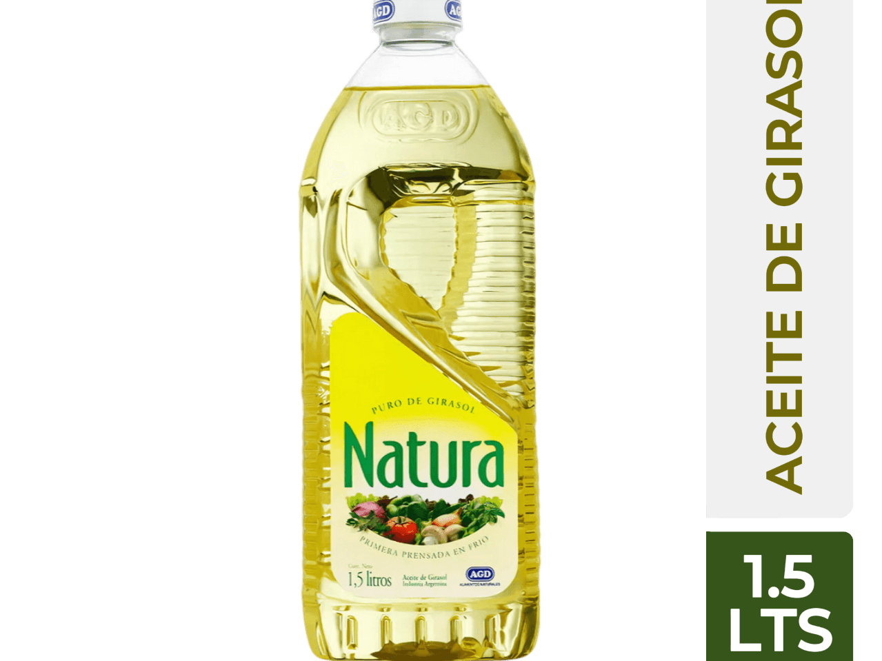Aceite Natura Girasol Botella 1.5 Lt