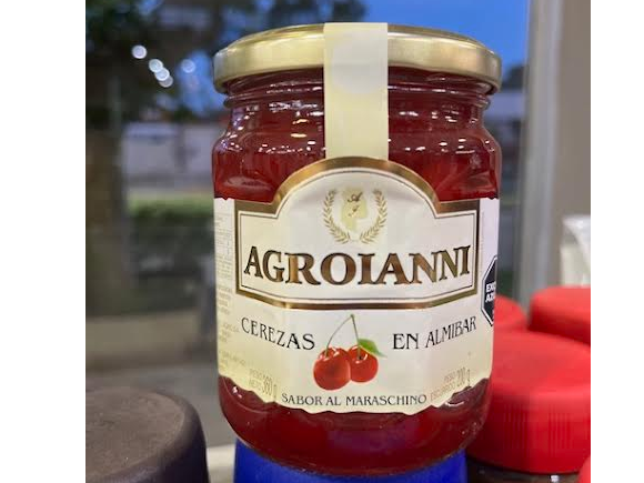 Cerezas en almibar