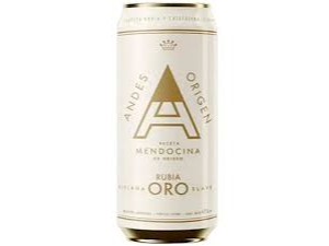 Andes Origen Rubia Oro 473ml