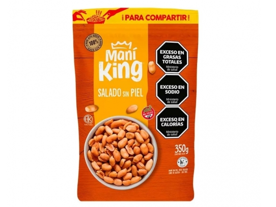 mani salado sin piel