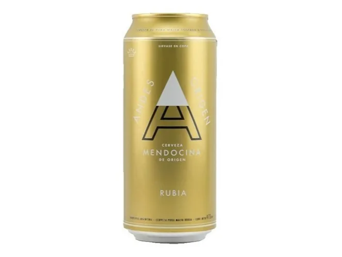 Andes Origen Rubia Lata 473ml