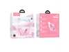 AURICULARES HOCO W42 CAT EARS ONEAR BLUETOOTH ROSA