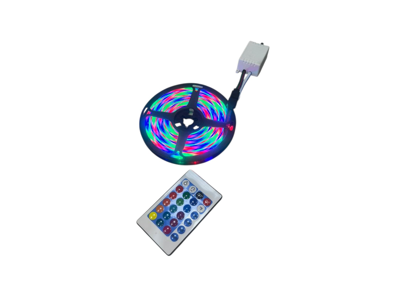 GENERICO GENERICO TIRA LED RGB 60 LEDS 5M FUENTE 12V MODELO PARTE COLOR CALIDAD