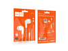 AURICULARES HOCO M121 BRIGHT INEAR PLUG 3.5MM BLANCO