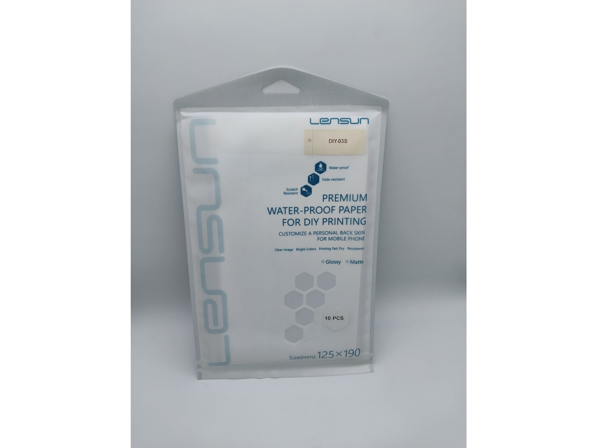 LENSUN LENSUN FILM TRASERO DIY FROSTED 03S x1 CALIDAD