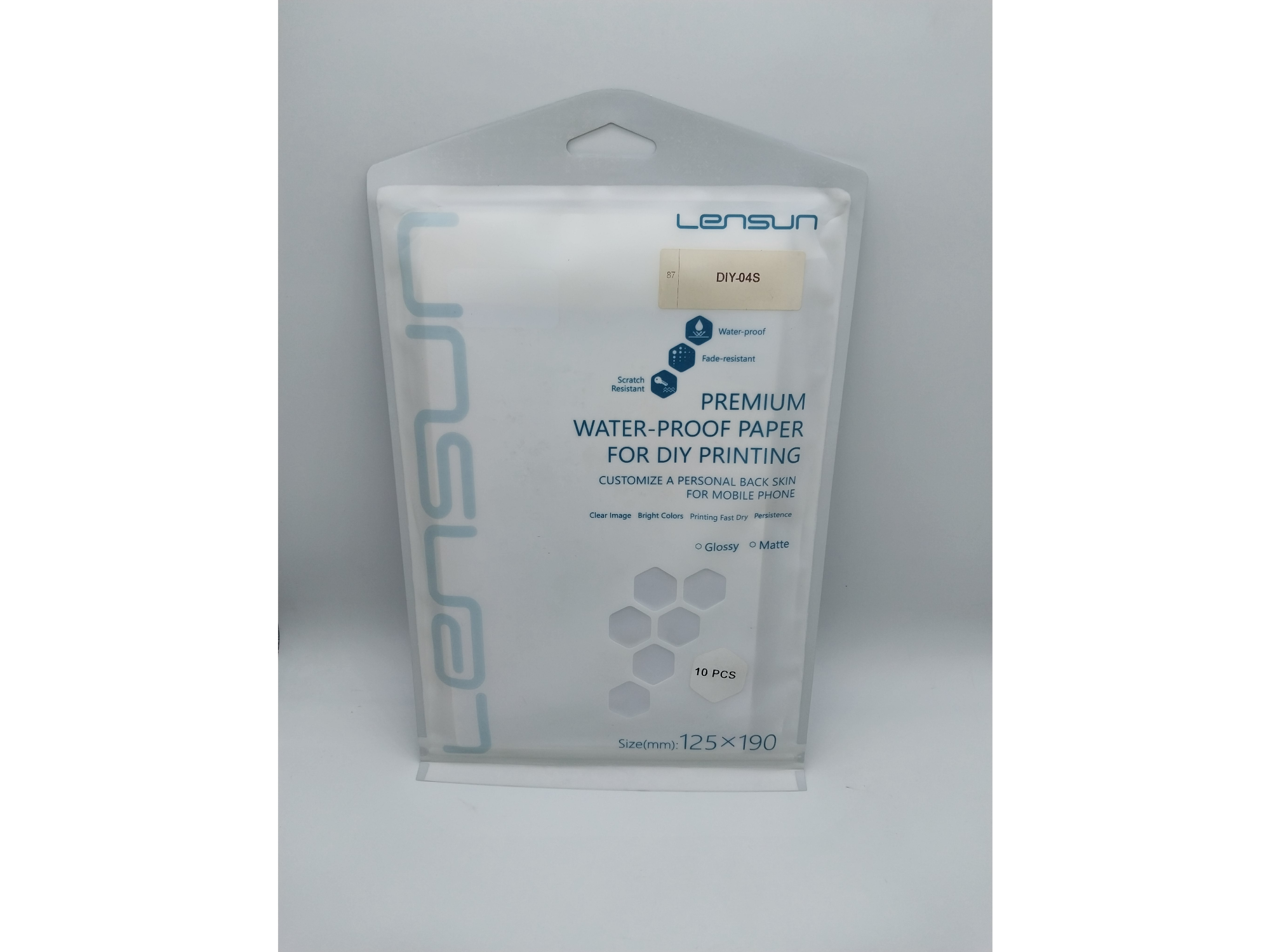LENSUN LENSUN FILM TRASERO DIY FABRIC 04S x1 CALIDAD