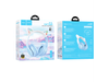 AURICULARES HOCO W42 CAT EARS ONEAR BLUETOOTH CELESTE