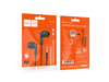 AURICULARES HOCO M121 BRIGHT INEAR PLUG 3.5MM NEGRO