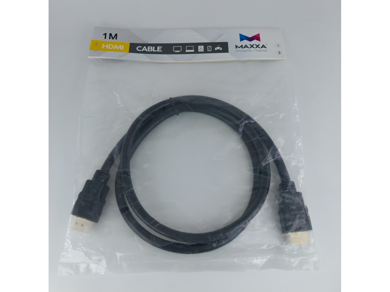 CABLES MAXXA HDMI  MAXXA HDMI 1M NEGRO 1 M