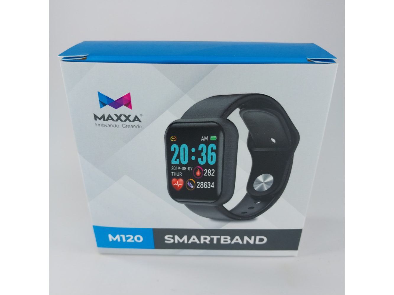 SMARTBAND MAXXA  M120 CELESTE COLOR CALIDAD