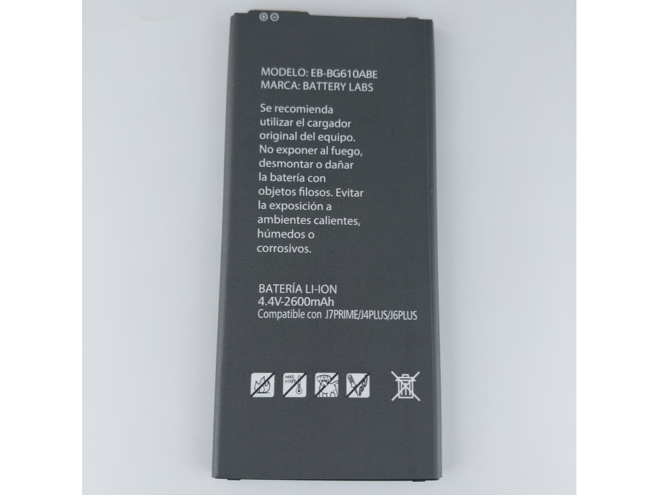 BATERIAS CELULARES BATTERY LABS SAMS J7 PRIME G610 2600 mAh  ORIGINAL