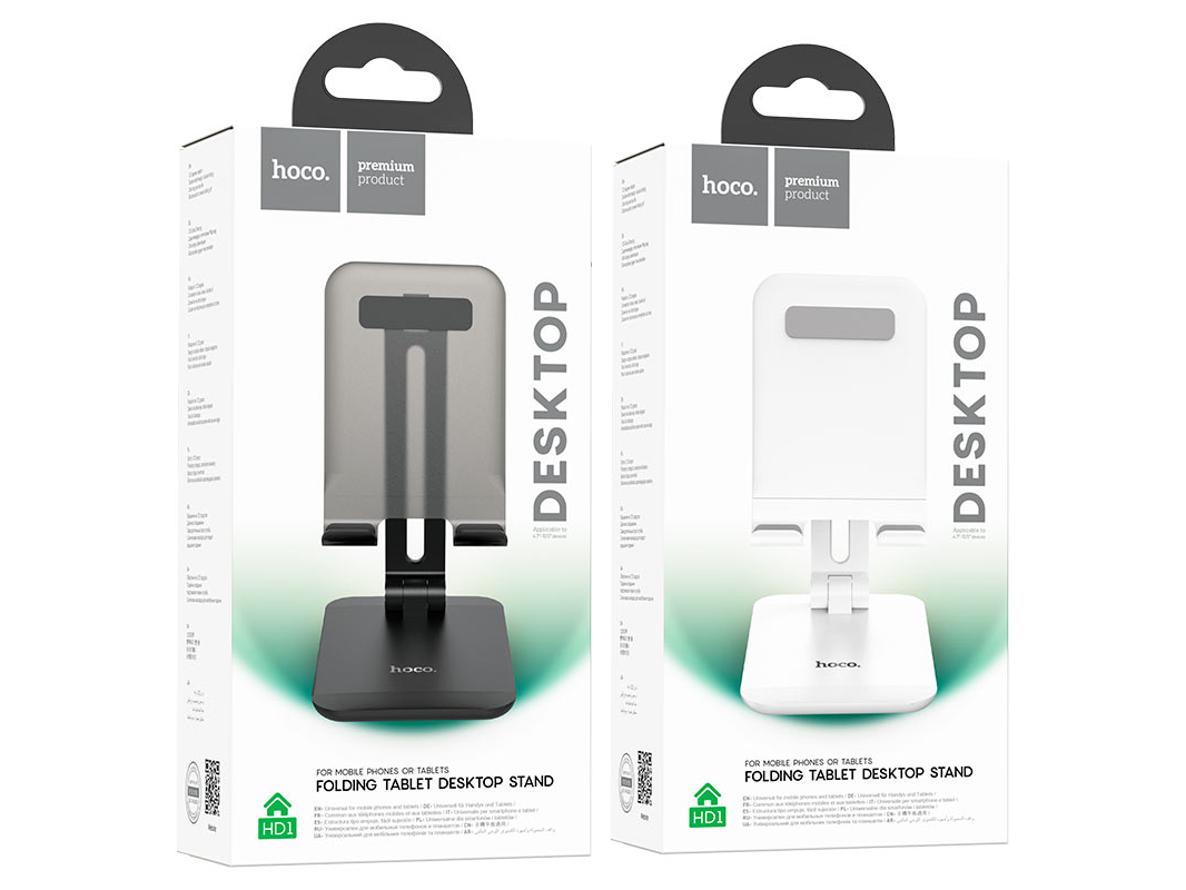 SOPORTES HOCO  HD1 ESCRITORIO NEGRO x1