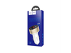 CARGADORES HOCO 12V-24V 2 PUERTOS USB 2AMP AUTO BLANCO HOCO Z26 2 PUERTOS