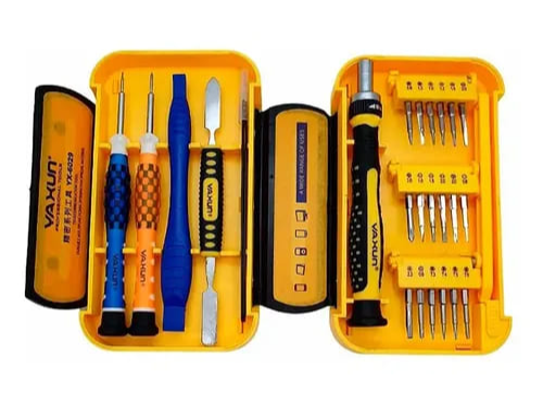 HERRAMIENTAS YAXUN DESTORNILLADOR SET DE DESTORNILLADORES YX6029C CONJUNTO COLOR CALIDAD