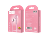 AURICULARES HOCO M39 INEAR PLUG 3.5MM ROSA