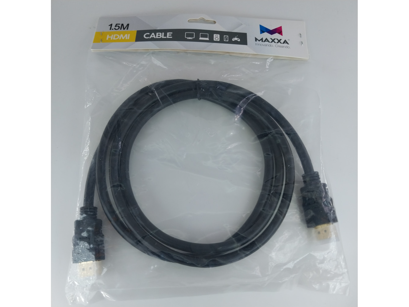 CABLES MAXXA HDMI  MAXXA HDMI 1.5M NEGRO