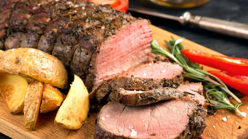Carne de Ternera ( con guarnicion: pure, papas fritas o ensalada)