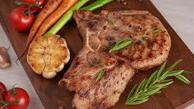 Carne de Cerdo ( con guarnicion: pure, papas fritas o ensalada)
