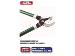 Tijera Poda Telescopio