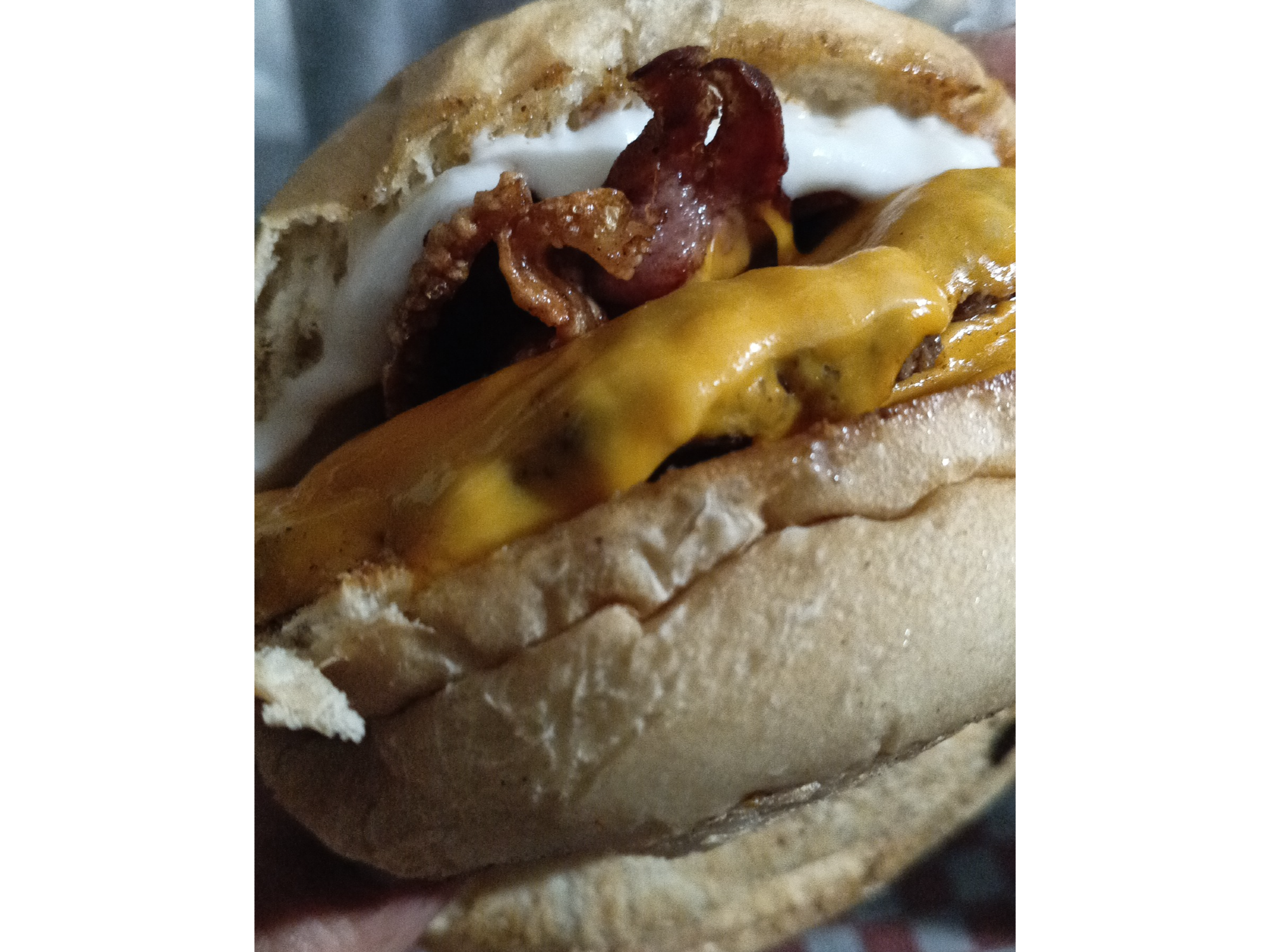 Chees bacon simple
