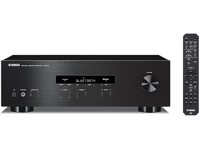 Amplificador / receiver estéreo Yamaha R-S202BL con Bluetooth
