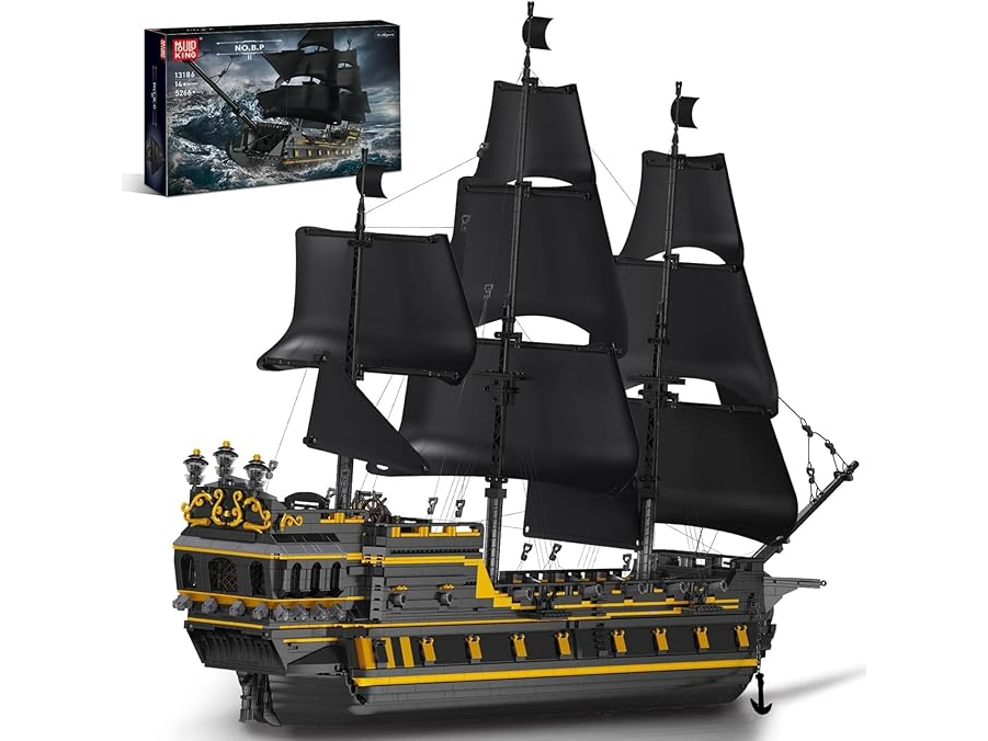 Mould King Black Pearl Pirate Ship – 5260 piezas