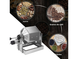 Tostador de Café a Gas – Acero Inoxidable