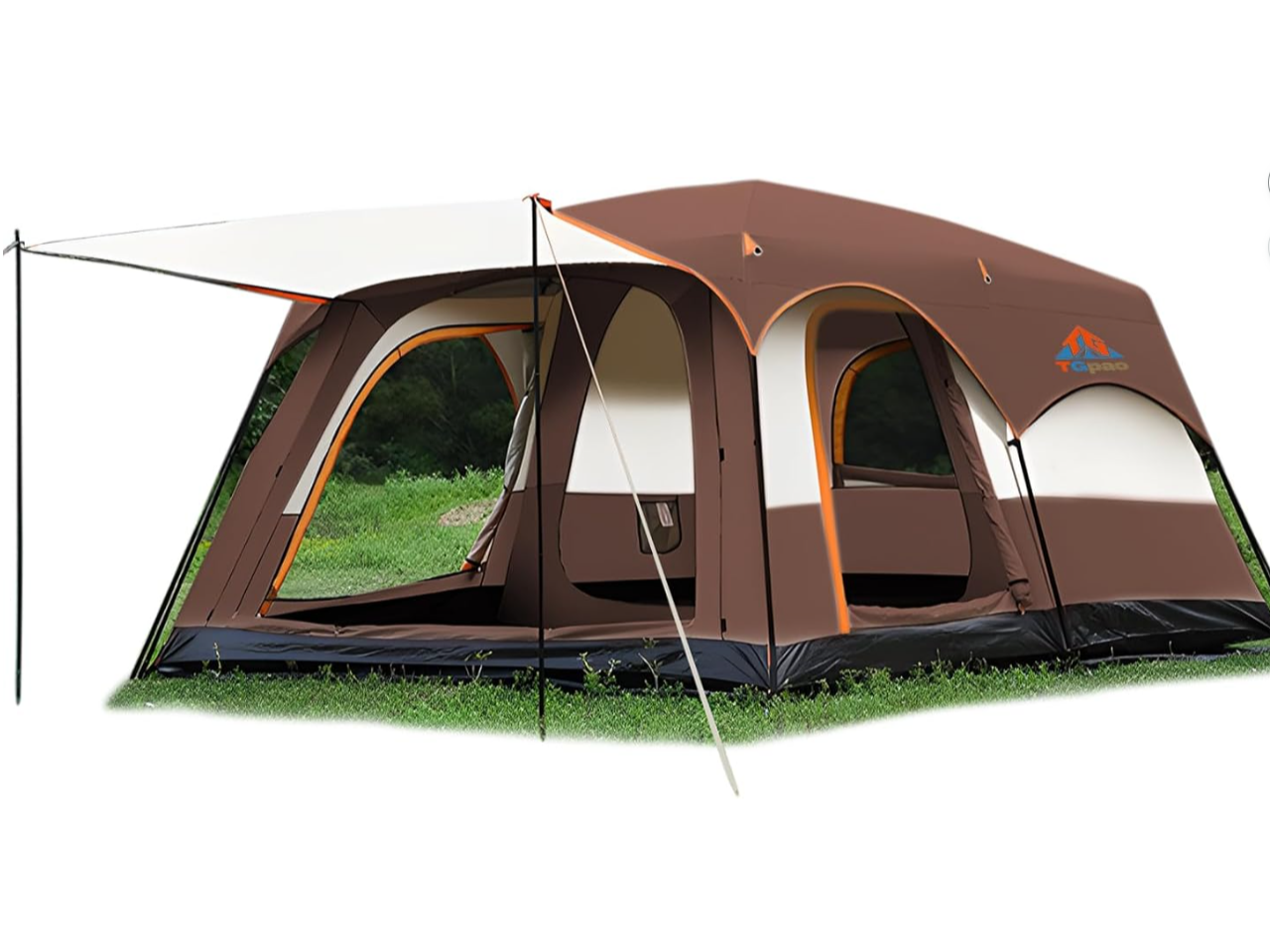 Carpa Familiar Grande 3 Ambientes – 6 Personas – Impermeable – Con Porch