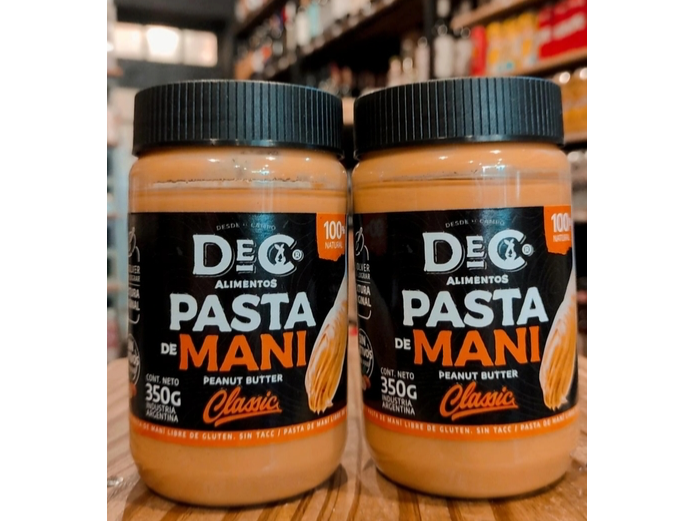 Pasta de maní 100% mani