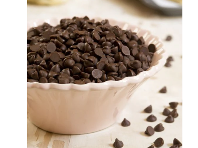 Chips de choco con leche importados