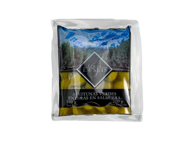aceituna verde entera x 800GR