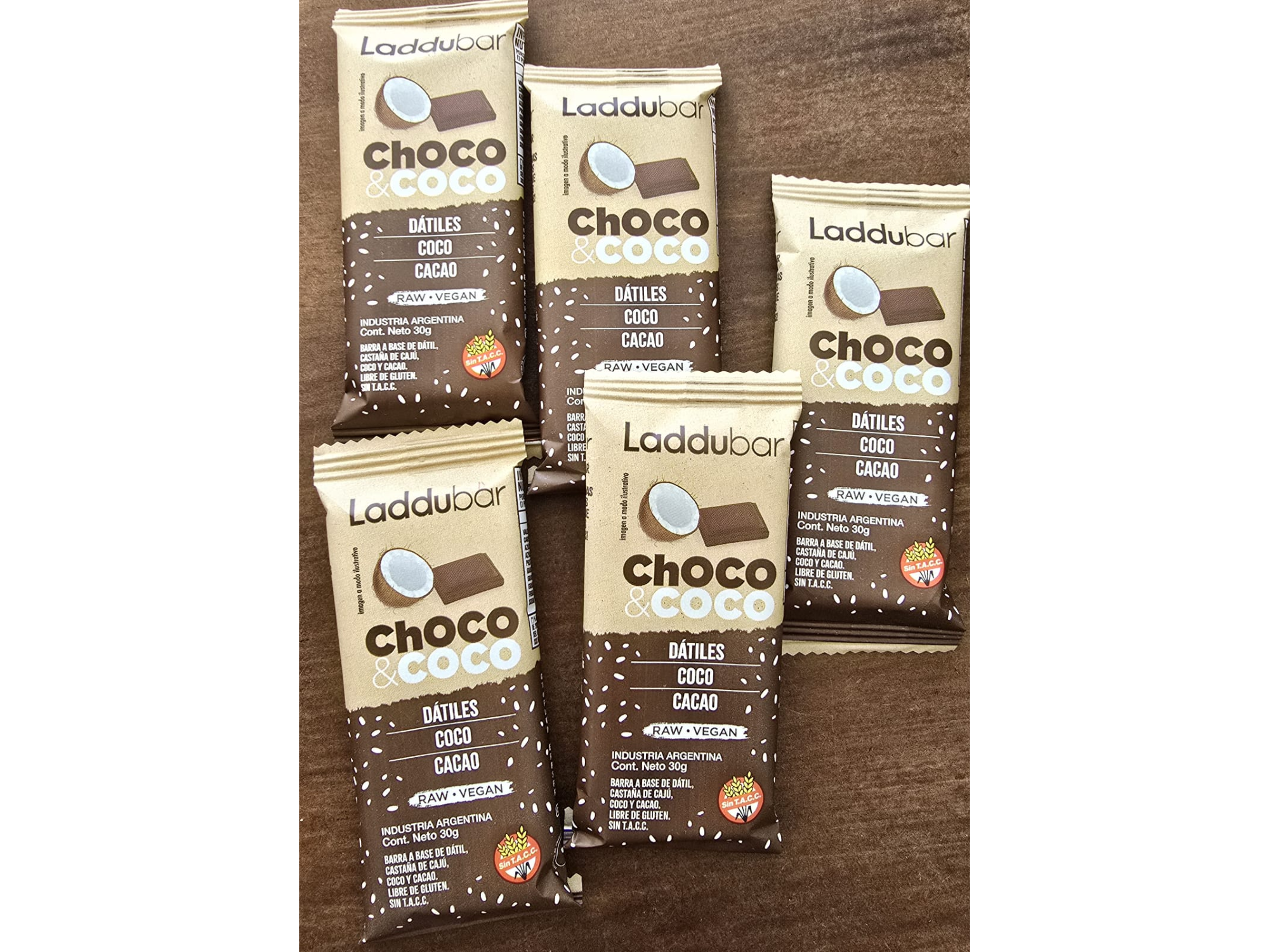 Laddubar choco y coco