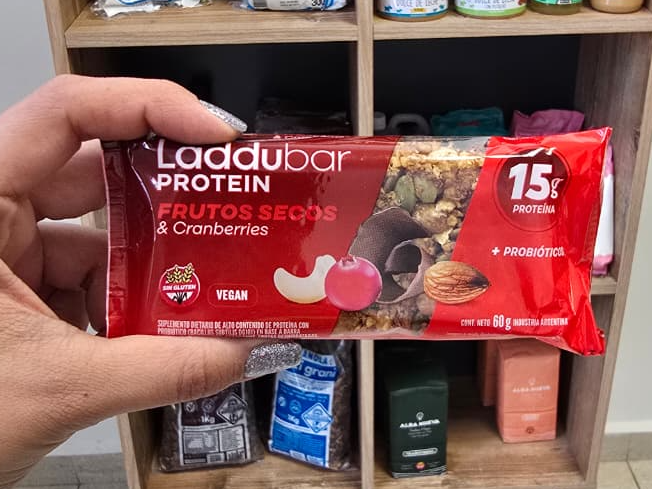 Laddubar Frutos secos y Cranberries