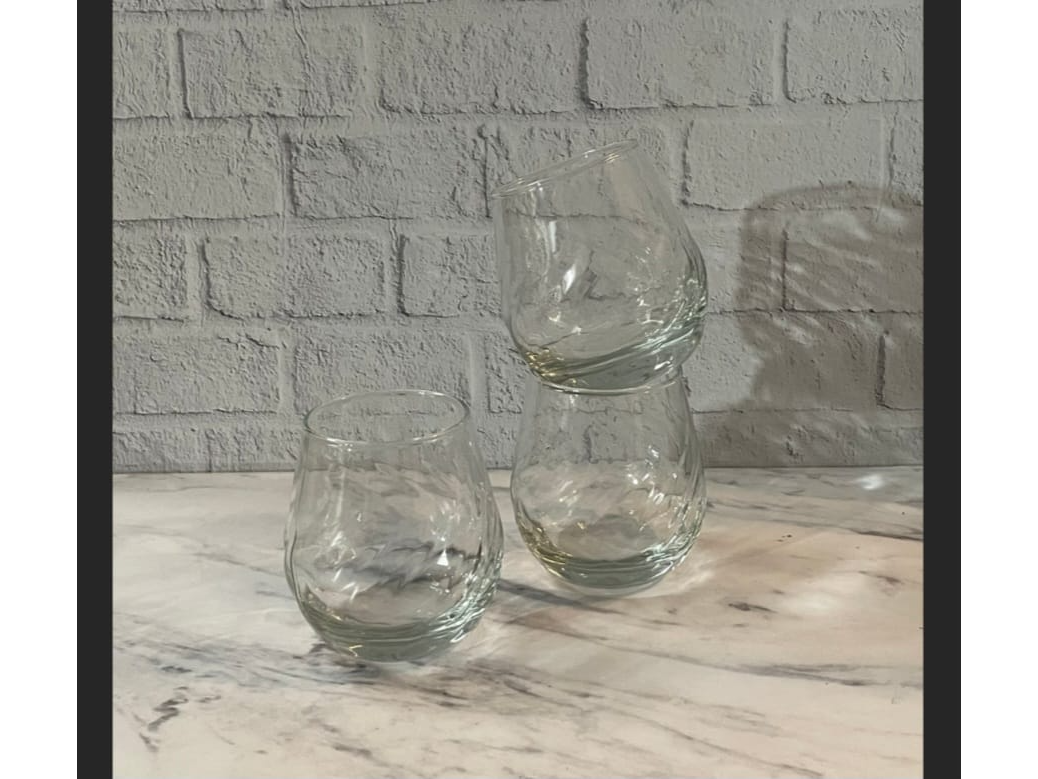 Vaso Bajo de 387 cc - Cristar Fuego x6u