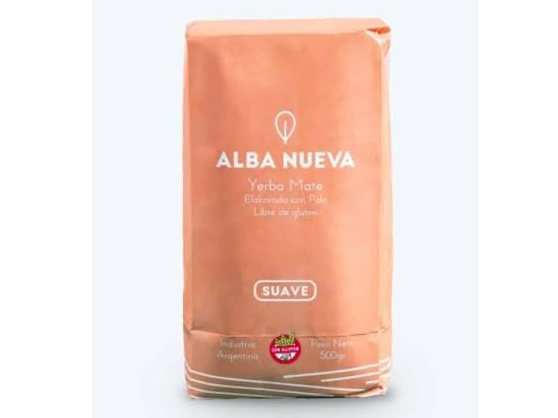 Yerba alba nueva  suave 500gr