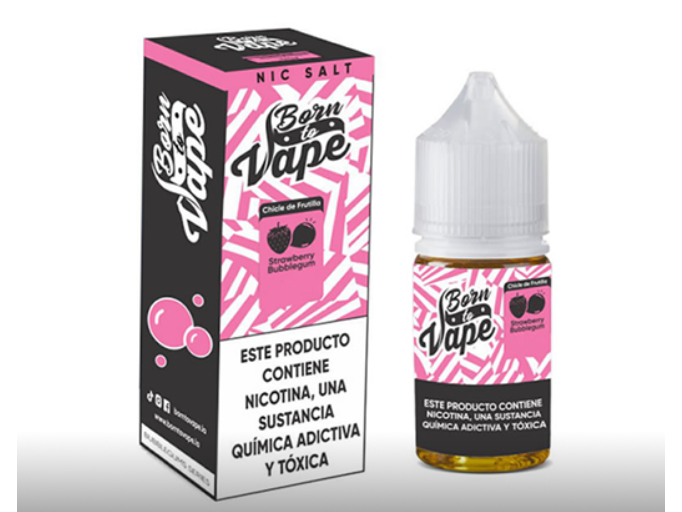 ESENCIA BTV BUBBLEGUM STRAWBERRY 60ML 3MG
