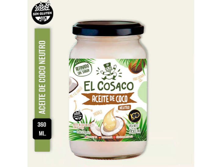 Aceite de coco neutro