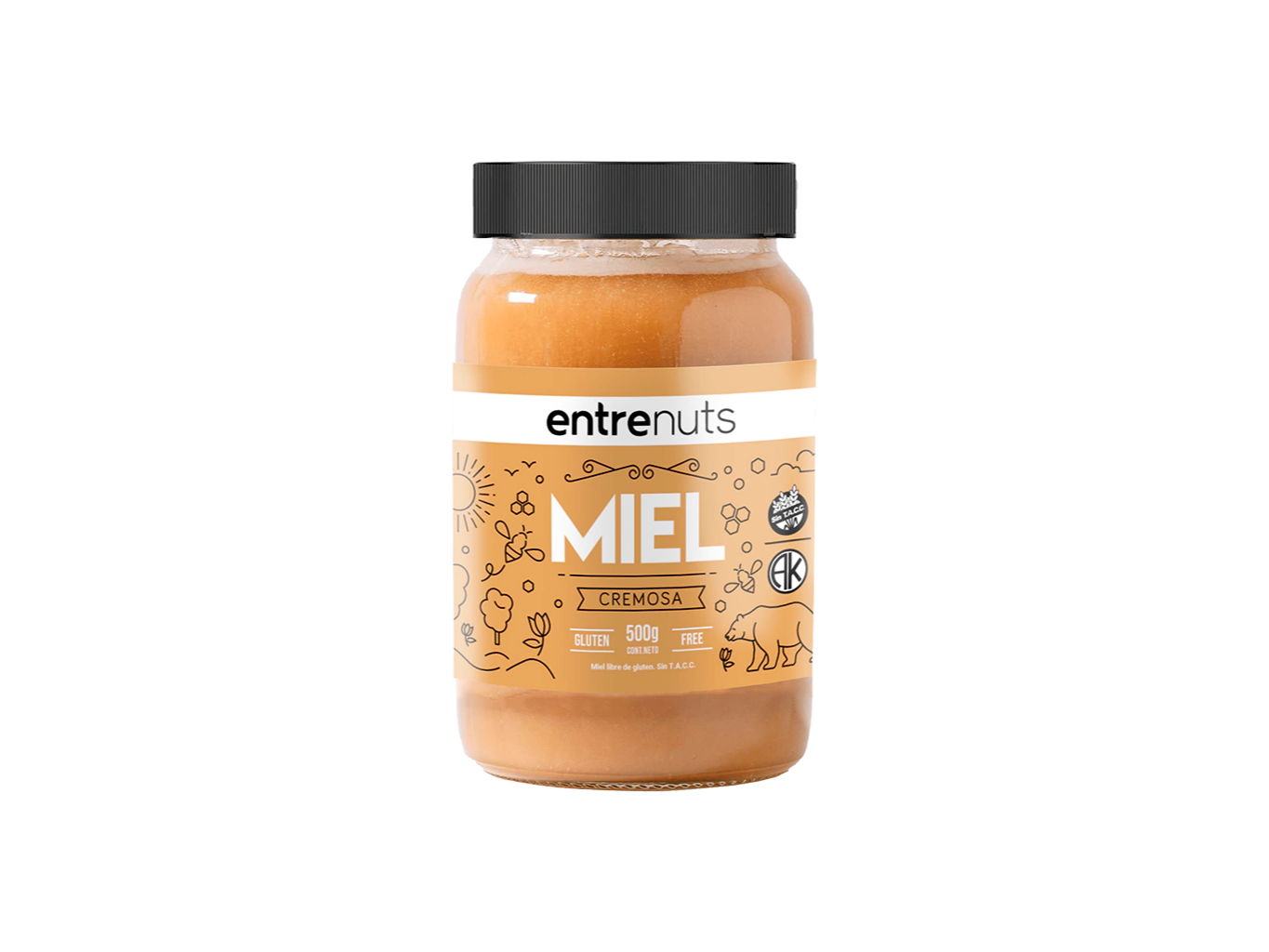 Miel EntreNuts (cremosa) 500 gr