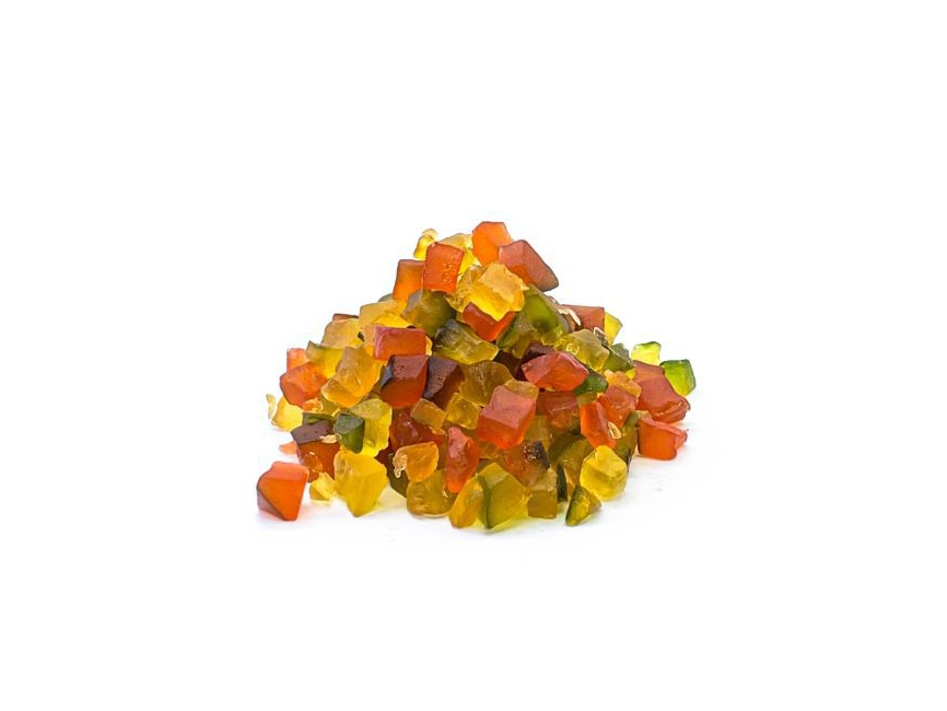 Fruta abrillantada