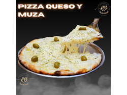 PIZZA CASERA QUESO (HORNEADA)