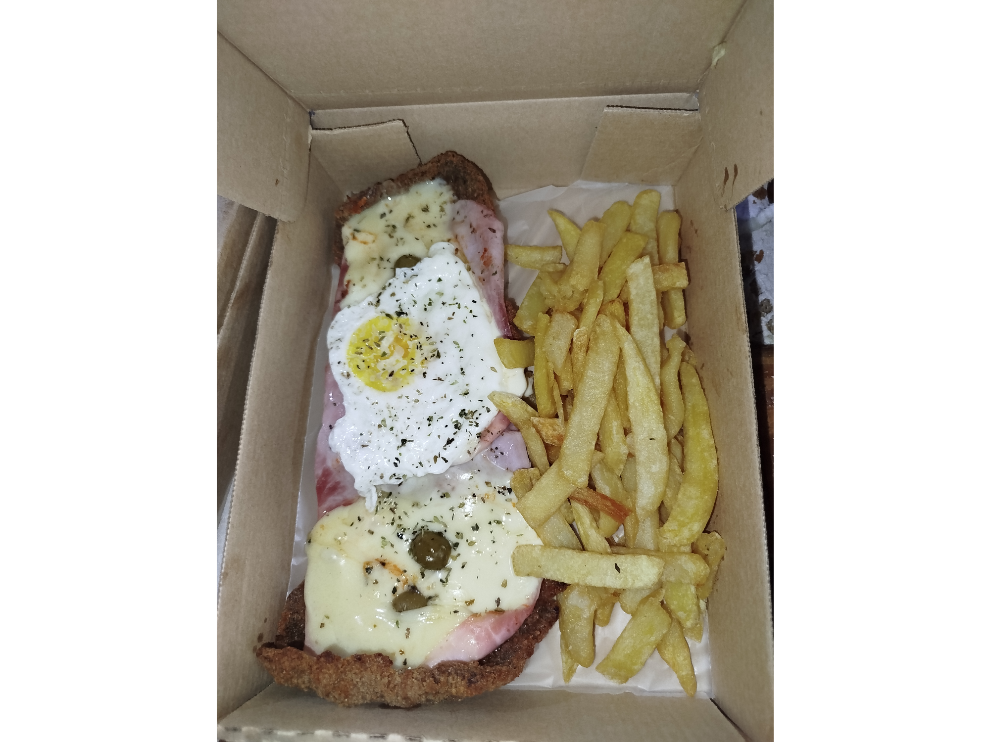 Milanésa a la napolitana